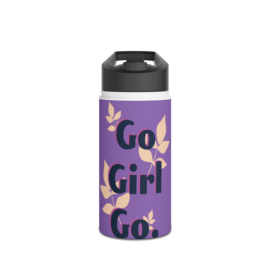 Stainless Steel Water Bottle, Standard Lid